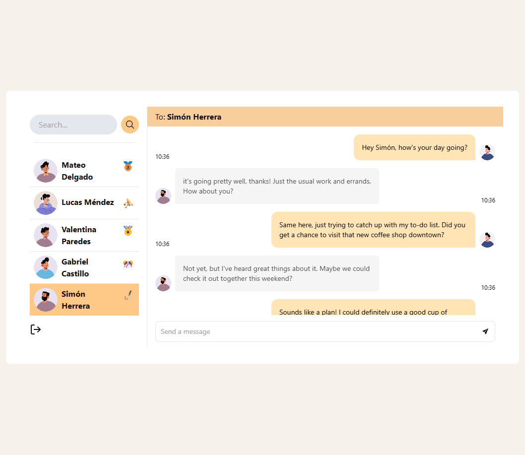 Chatelity screenshot 2